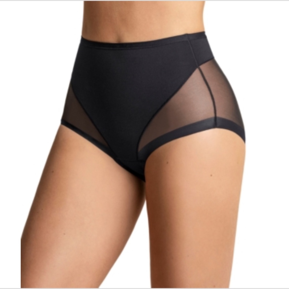 Leonisa Invisible Shapewear Panties, High Waisted Tummy Control Size M - Picture 2 of 5